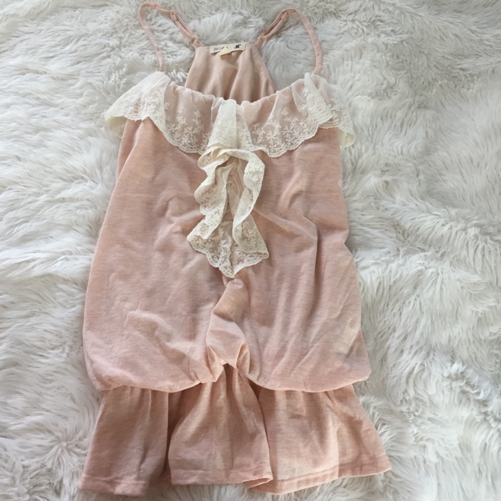 Romantic hippie boho tank top by Mine....